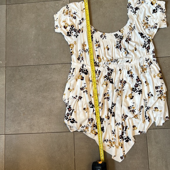 Free People Floral Print Top - Picture 6 of 10